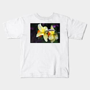 Daffodil Couple Kids T-Shirt